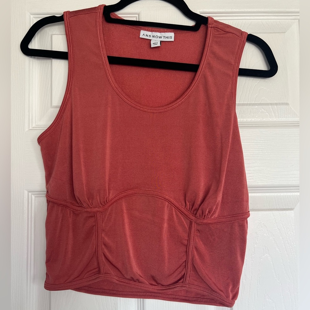 Women's Rust pink Tank Top